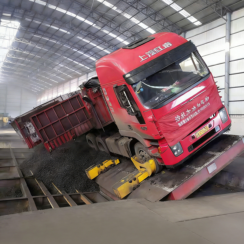 Zijwaarts draaiende dumpers